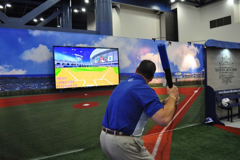 Baseball trade show booth display exhibit