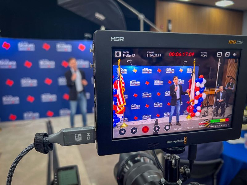 Political event filming, Political video produuction