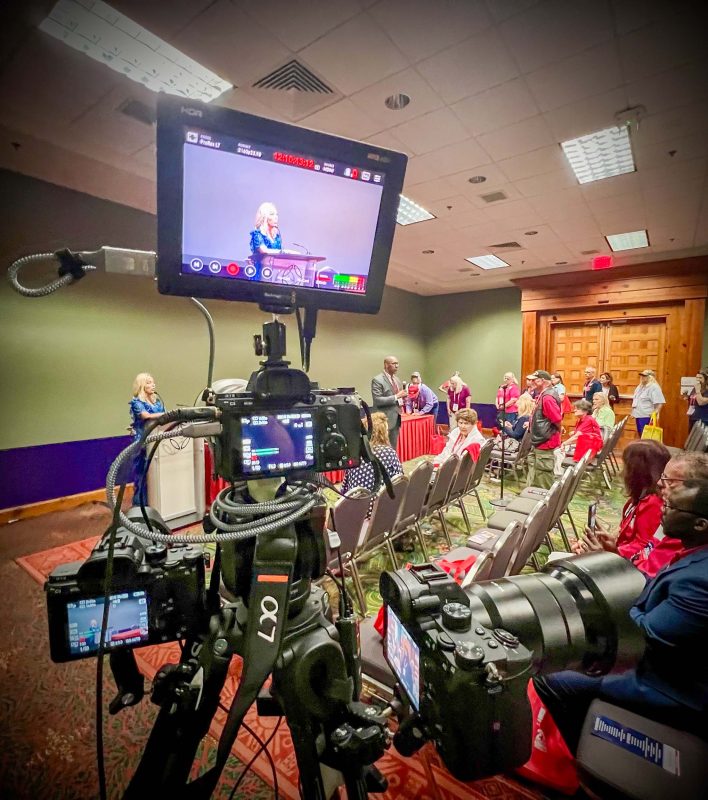 Political event filming, Political video produuction