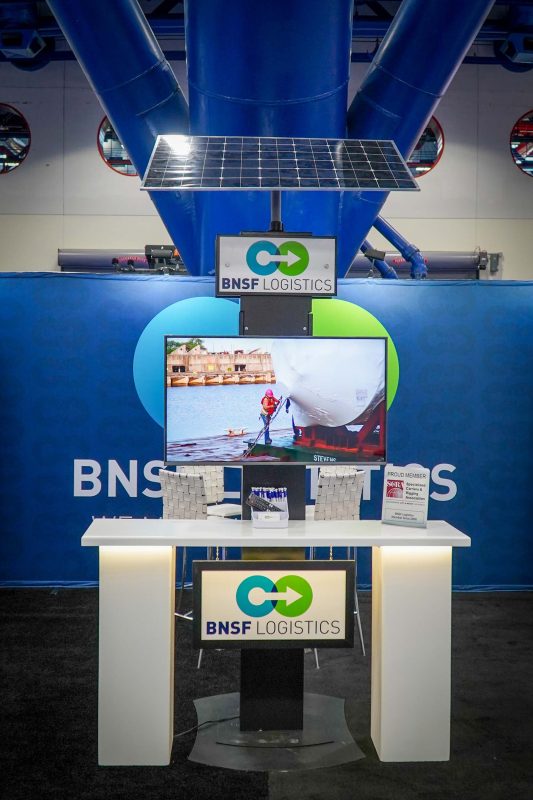 Trade show media, videos for exhibit display