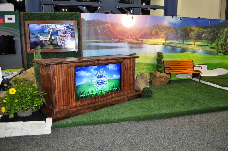 Trade show media, videos for exhibit display